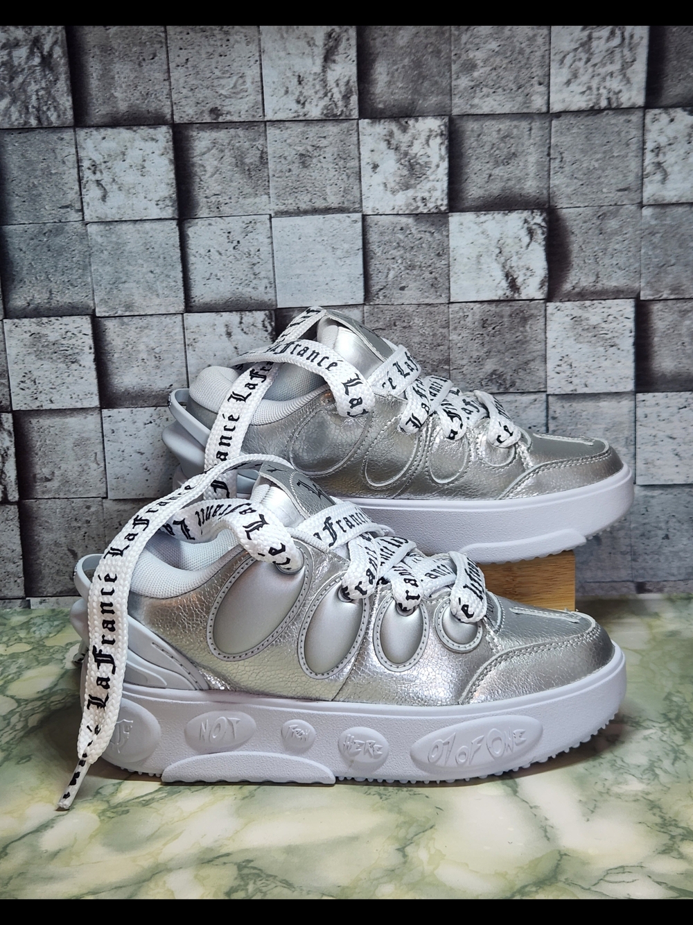 Puma Lamelo Ball LaFrance Written In Chrome Pack Size 4.5